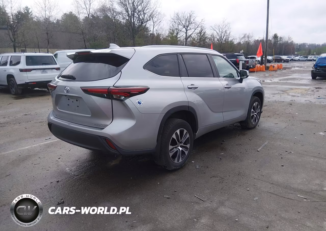2024 Toyota Highlander Xle VIN:5TDKDRBH3RS532471 - 4