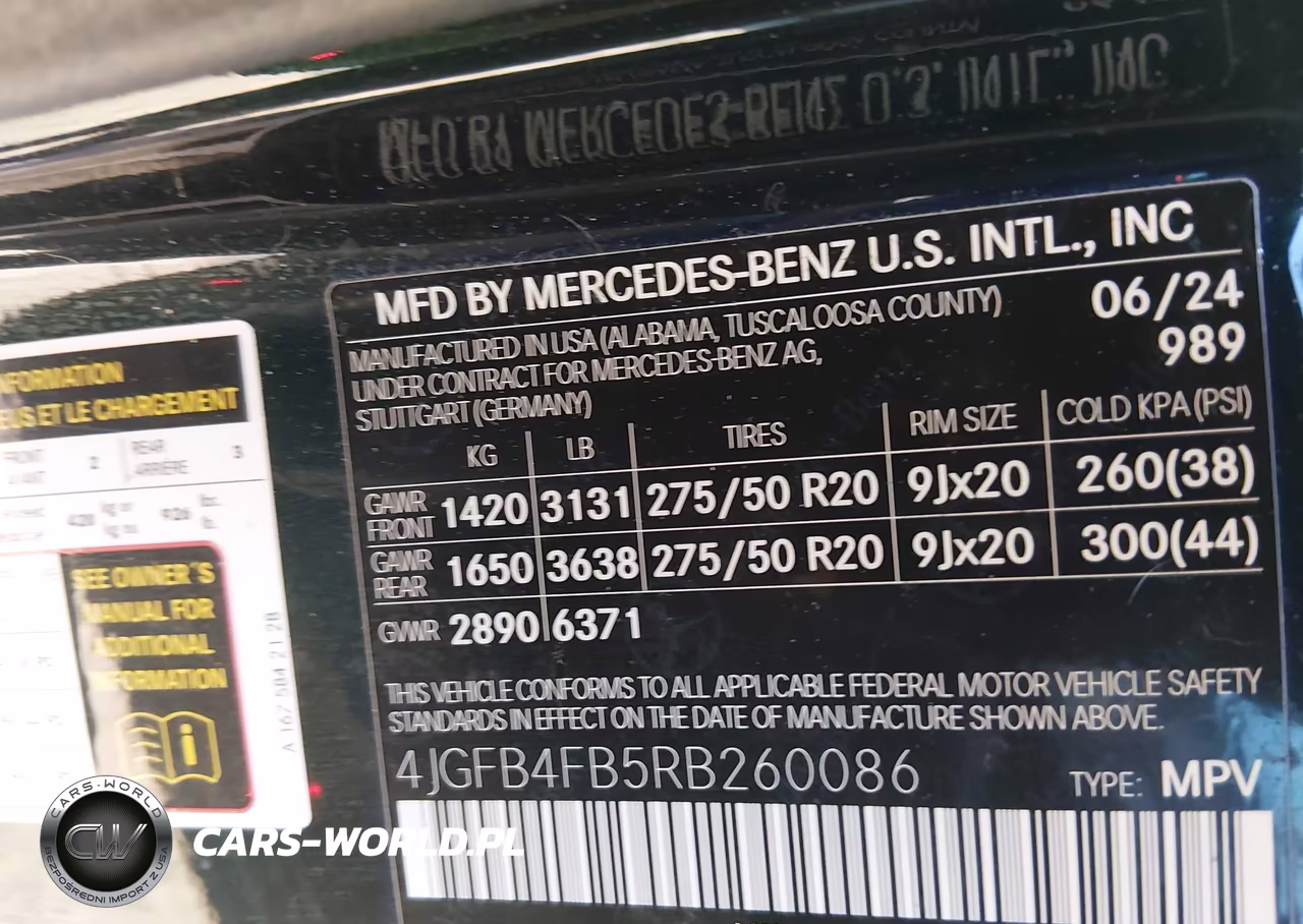 2024 Mercedes-Benz Gle 350 4Matic VIN:4JGFB4FB5RB260086 - 9