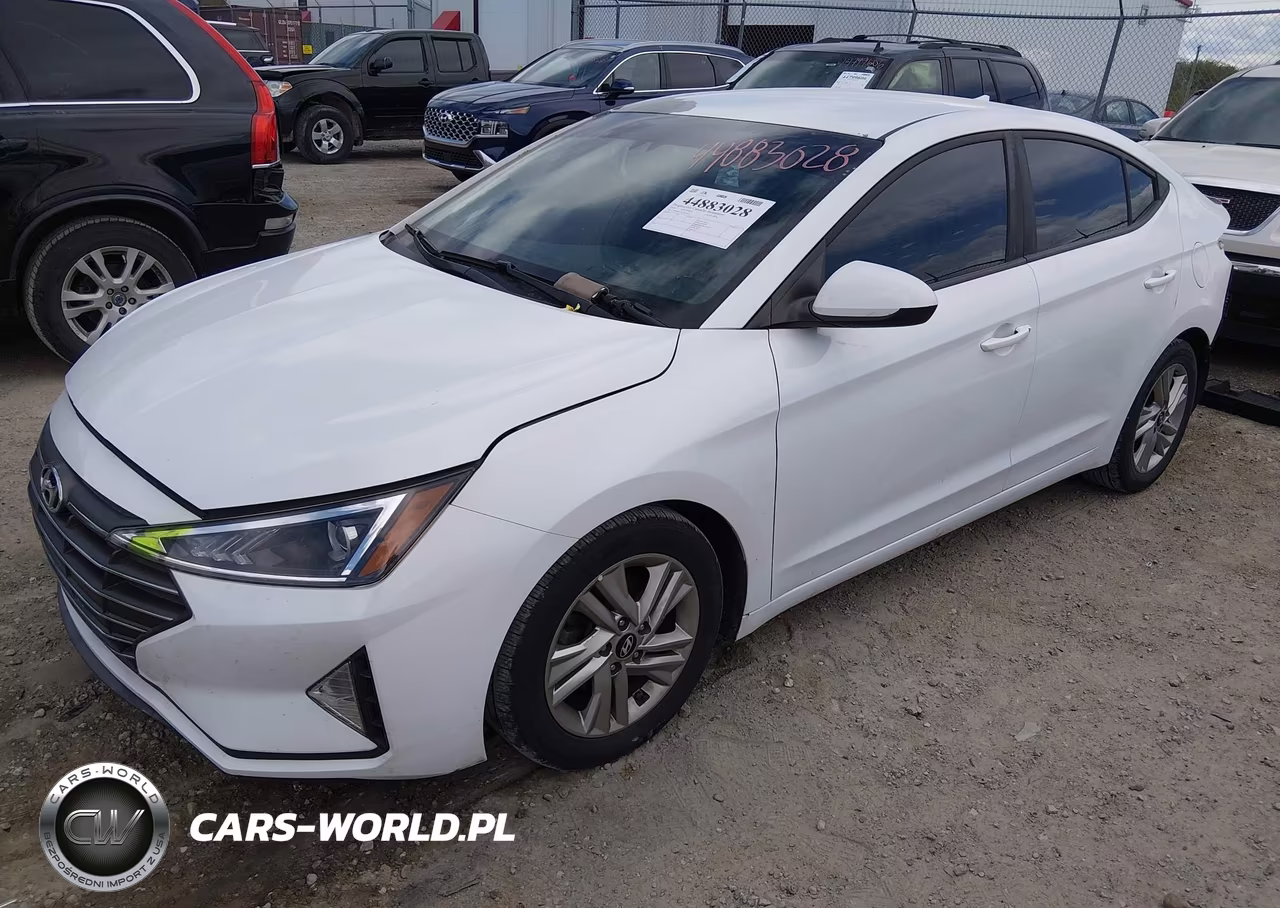 2019 Hyundai Elantra Sel VIN:5NPD84LF3KH473818 - 2