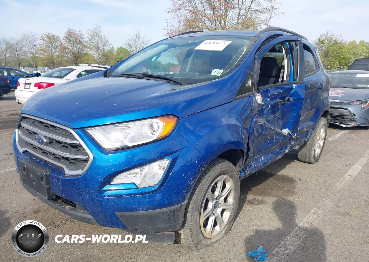 2022 Ford Ecosport Se VIN:MAJ6S3GL0NC462995 - 2