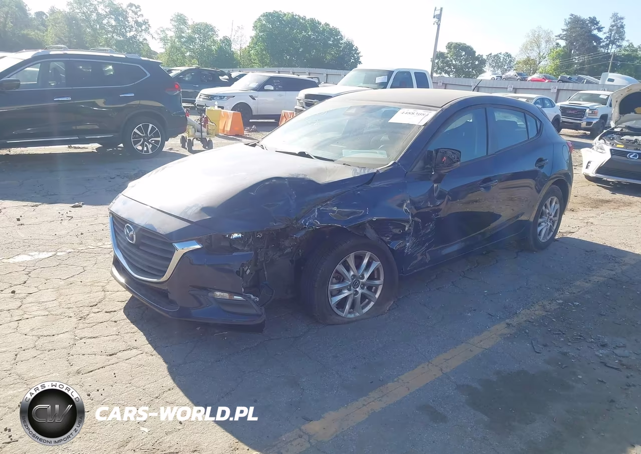 2018 Mazda Mazda3 Sport VIN:3MZBN1K7XJM191593 - 2