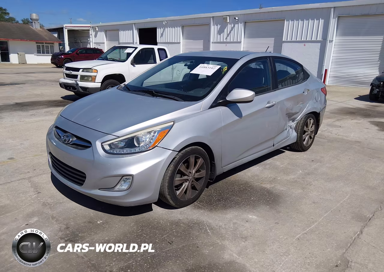 2014 Hyundai Accent Gls VIN:KMHCU4AE4EU766148 - 2
