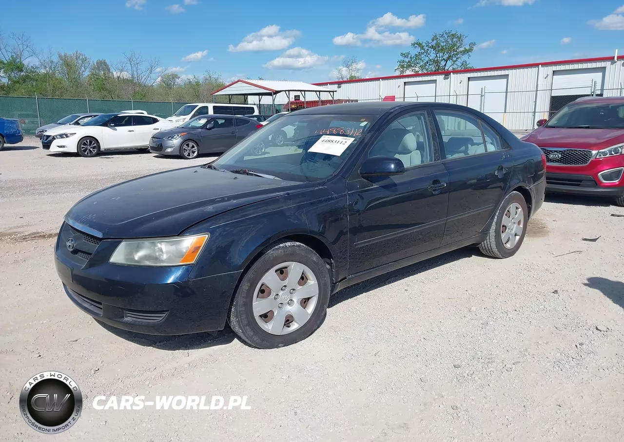 2007 Hyundai Sonata Gls VIN:5NPET46C87H267180 - 2