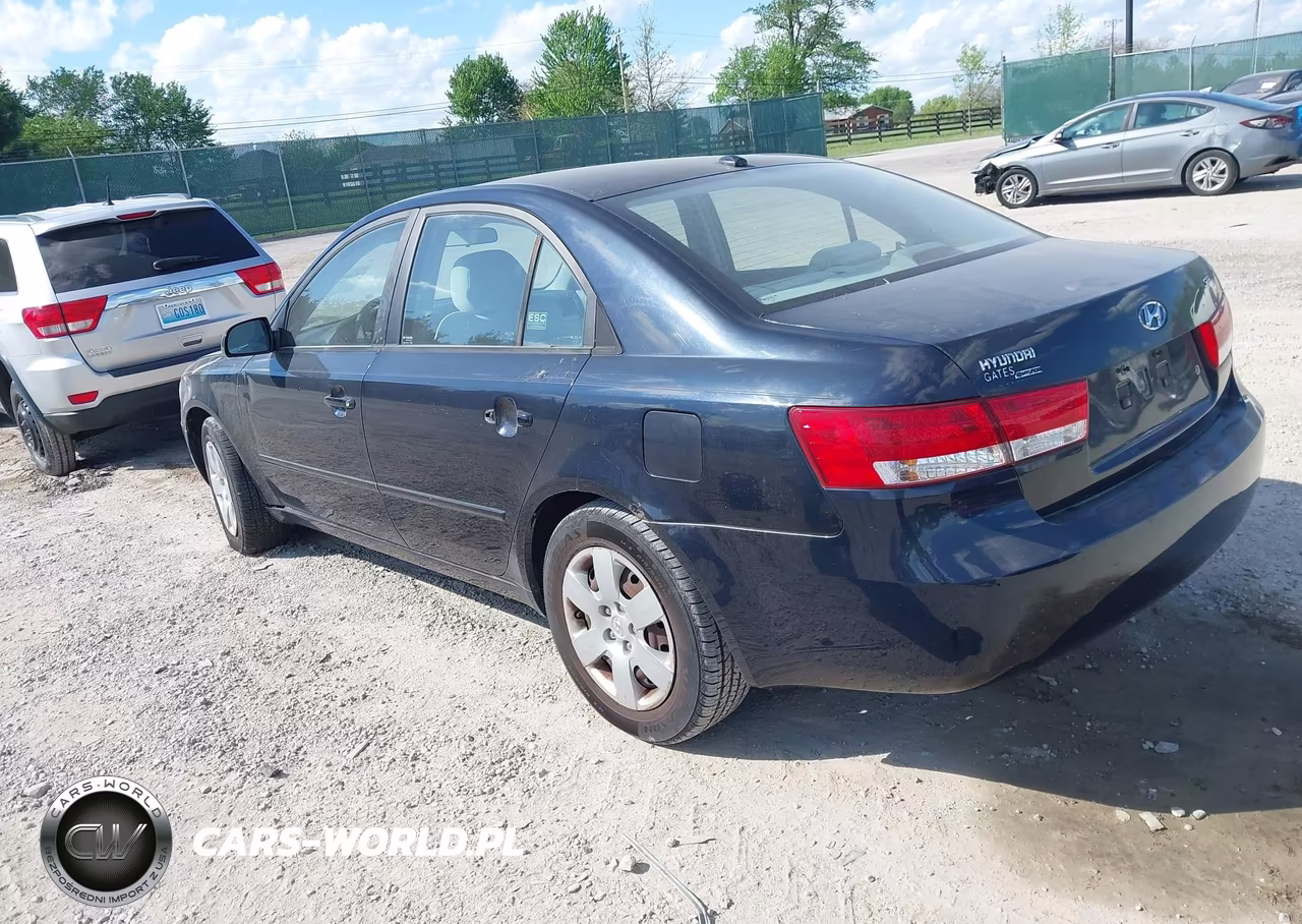 2007 Hyundai Sonata Gls VIN:5NPET46C87H267180 - 3