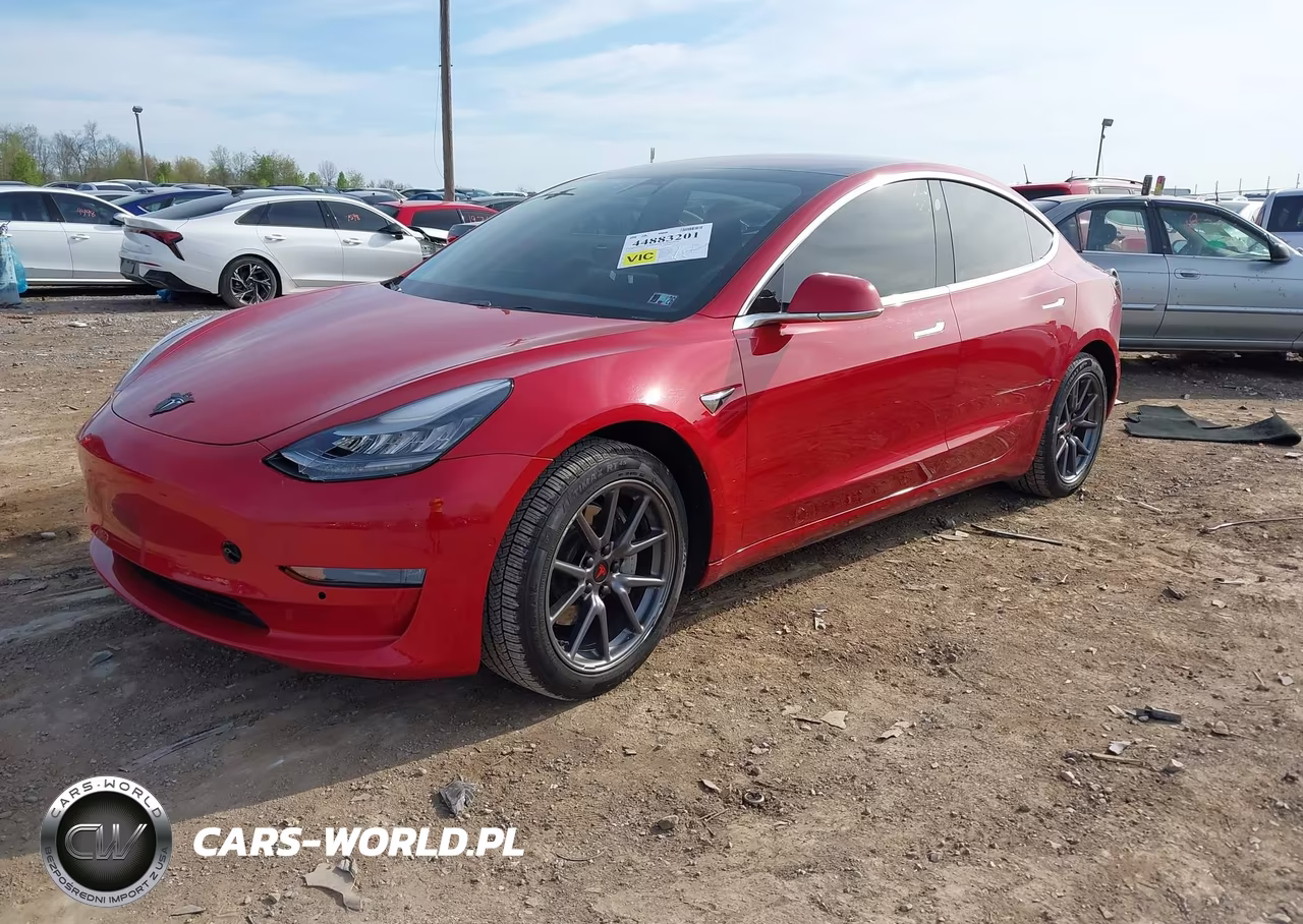 2018 Tesla Model 3 Long Range-Performance VIN:5YJ3E1EB6JF091535 - 2