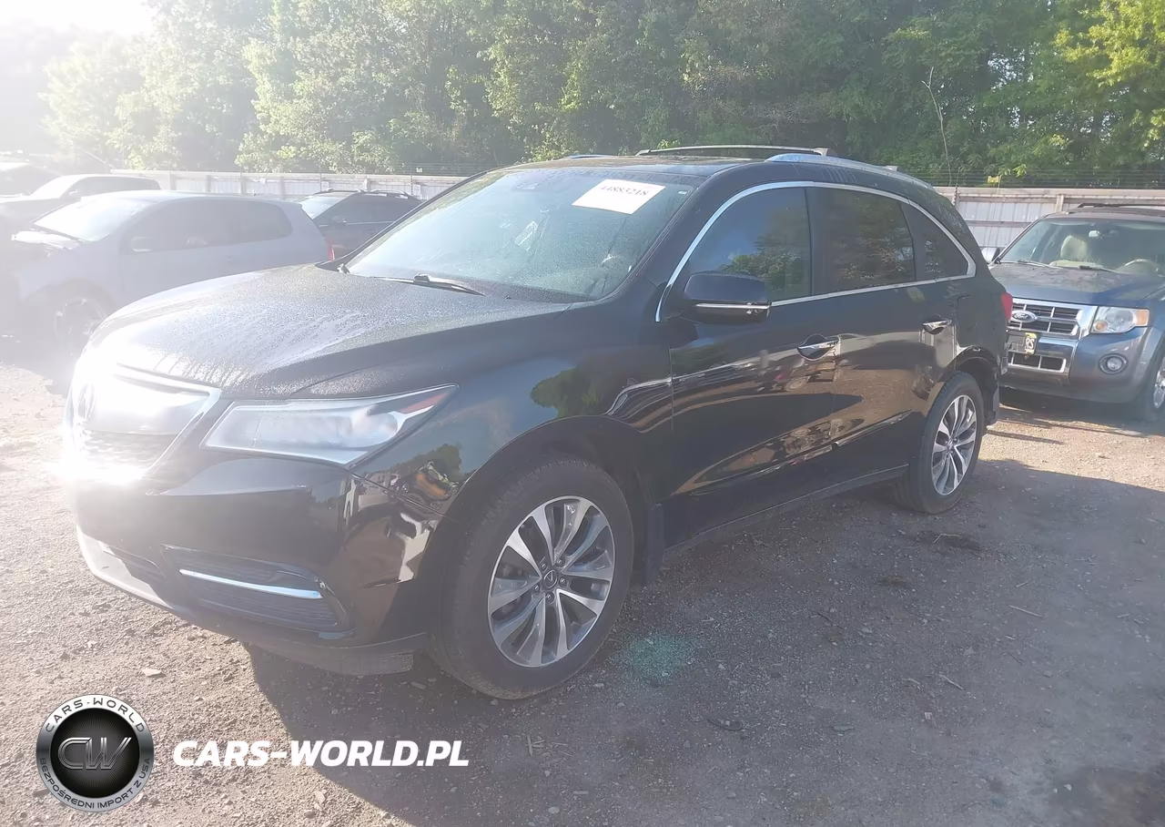 2016 Acura Mdx Technology Acurawatch Plus Packages-Technology Package VIN:5FRYD4H4XGB045818 - 2