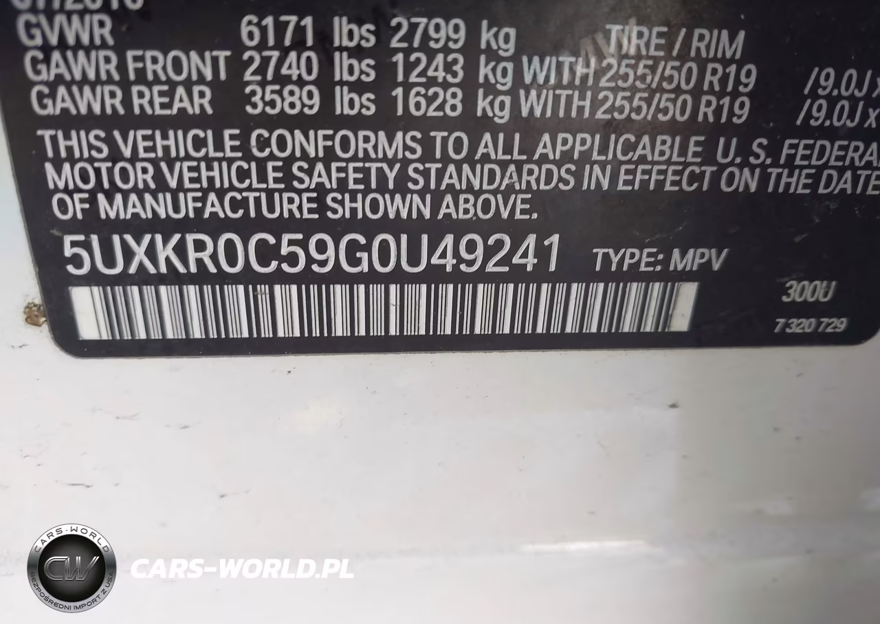 2016 BMW X5 xDrive35I VIN:5UXKR0C59G0U49241 - 9