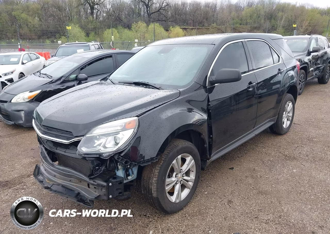 2017 Chevrolet Equinox Ls VIN:2GNALBEK3H6107345 - 2