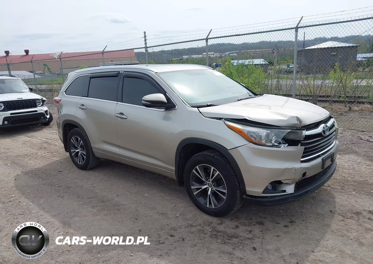 2016 Toyota Highlander Xle V6