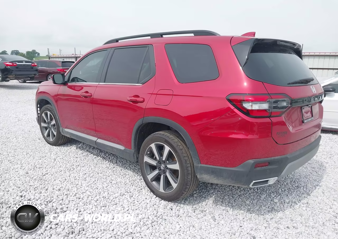 2025 Honda Pilot Touring VIN:5FNYG2H7XSB035774 - 3