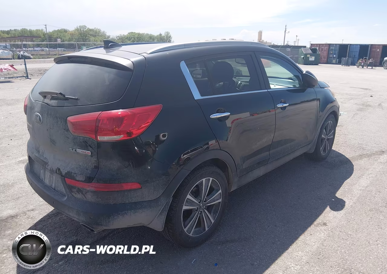 2016 Kia Sportage Sx VIN:KNDPC3A67G7803240 - 4