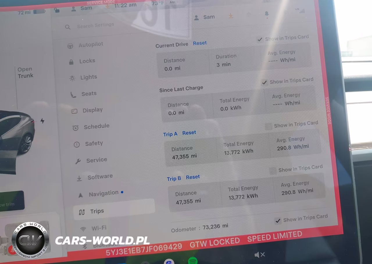 2018 Tesla Model 3 Long Range-Performance VIN:5YJ3E1EB7JF069429 - 7