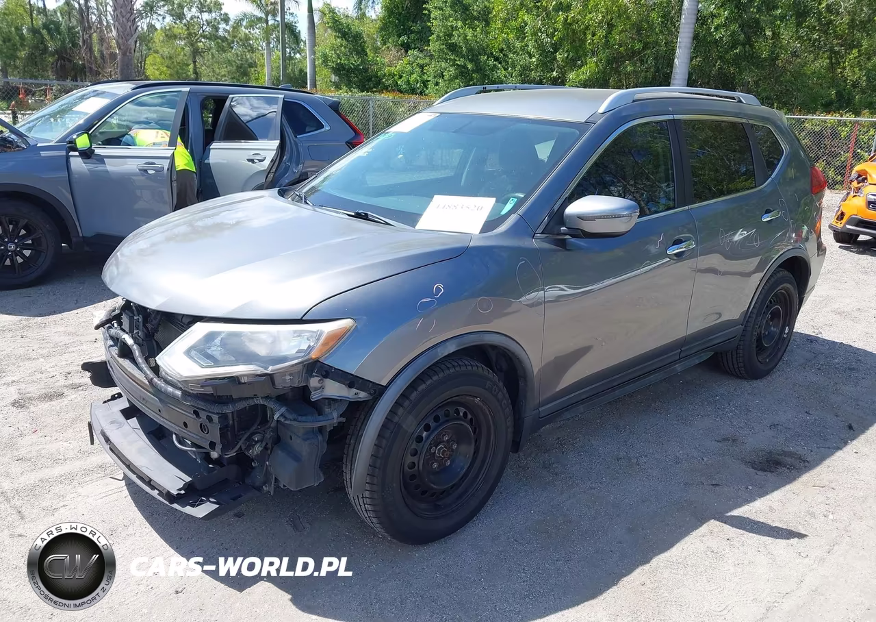2017 Nissan Rogue S VIN:KNMAT2MT1HP582303 - 2