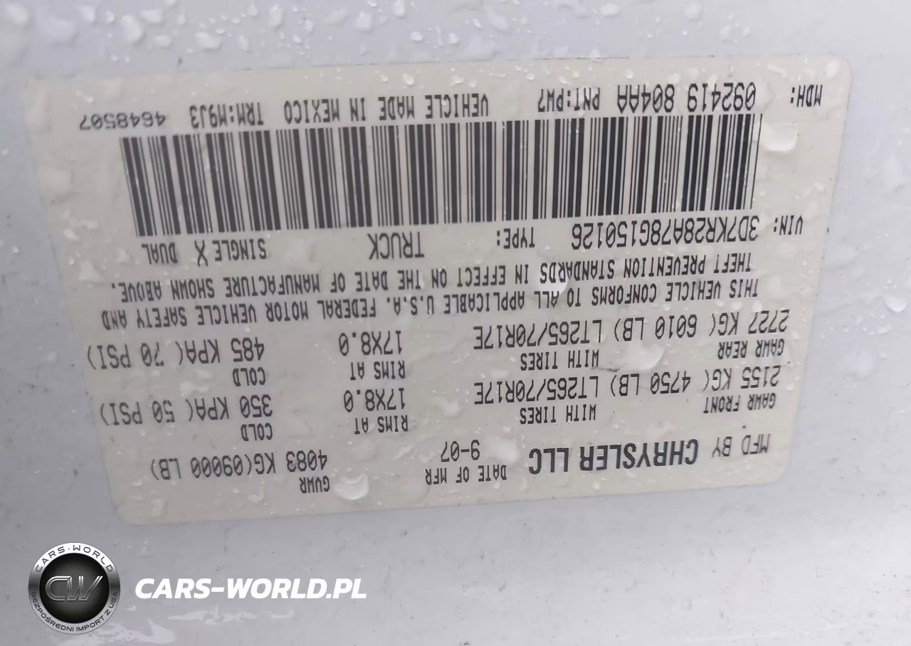 2008 Dodge Ram 2500 Slt VIN:3D7KR28A78G150126 - 9