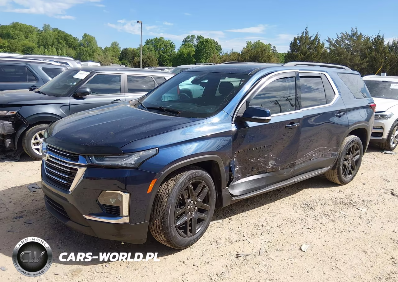2022 Chevrolet Traverse Fwd Lt Cloth VIN:1GNERGKW1NJ125460 - 2