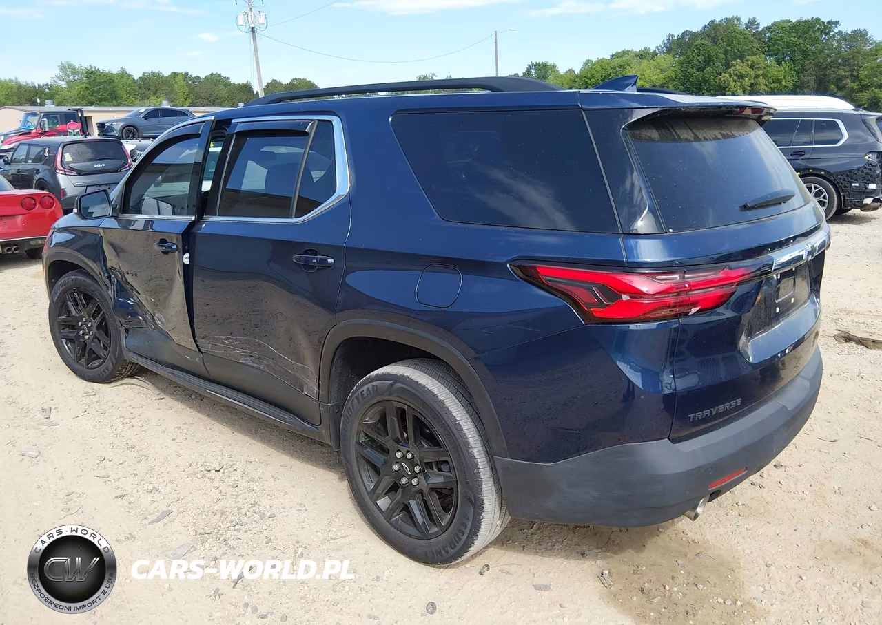 2022 Chevrolet Traverse Fwd Lt Cloth VIN:1GNERGKW1NJ125460 - 3