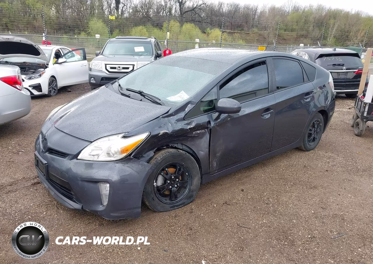 2012 Toyota Prius Two VIN:JTDKN3DU3C1594834 - 2