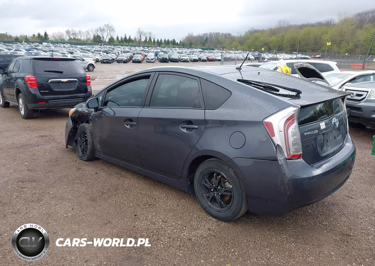 2012 Toyota Prius Two VIN:JTDKN3DU3C1594834 - 3