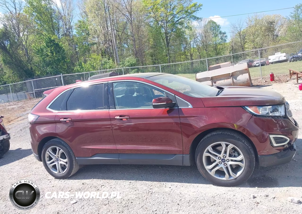 2015 Ford Edge Titanium VIN:2FMTK3K83FBB07817 - 14