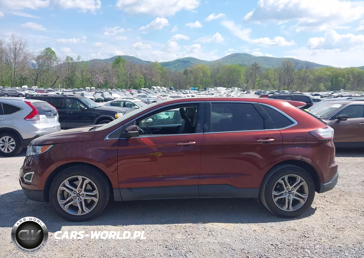 2015 Ford Edge Titanium VIN:2FMTK3K83FBB07817 - 15