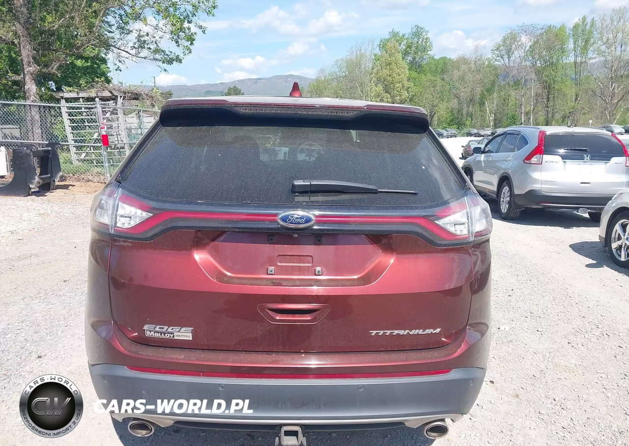 2015 Ford Edge Titanium VIN:2FMTK3K83FBB07817 - 17