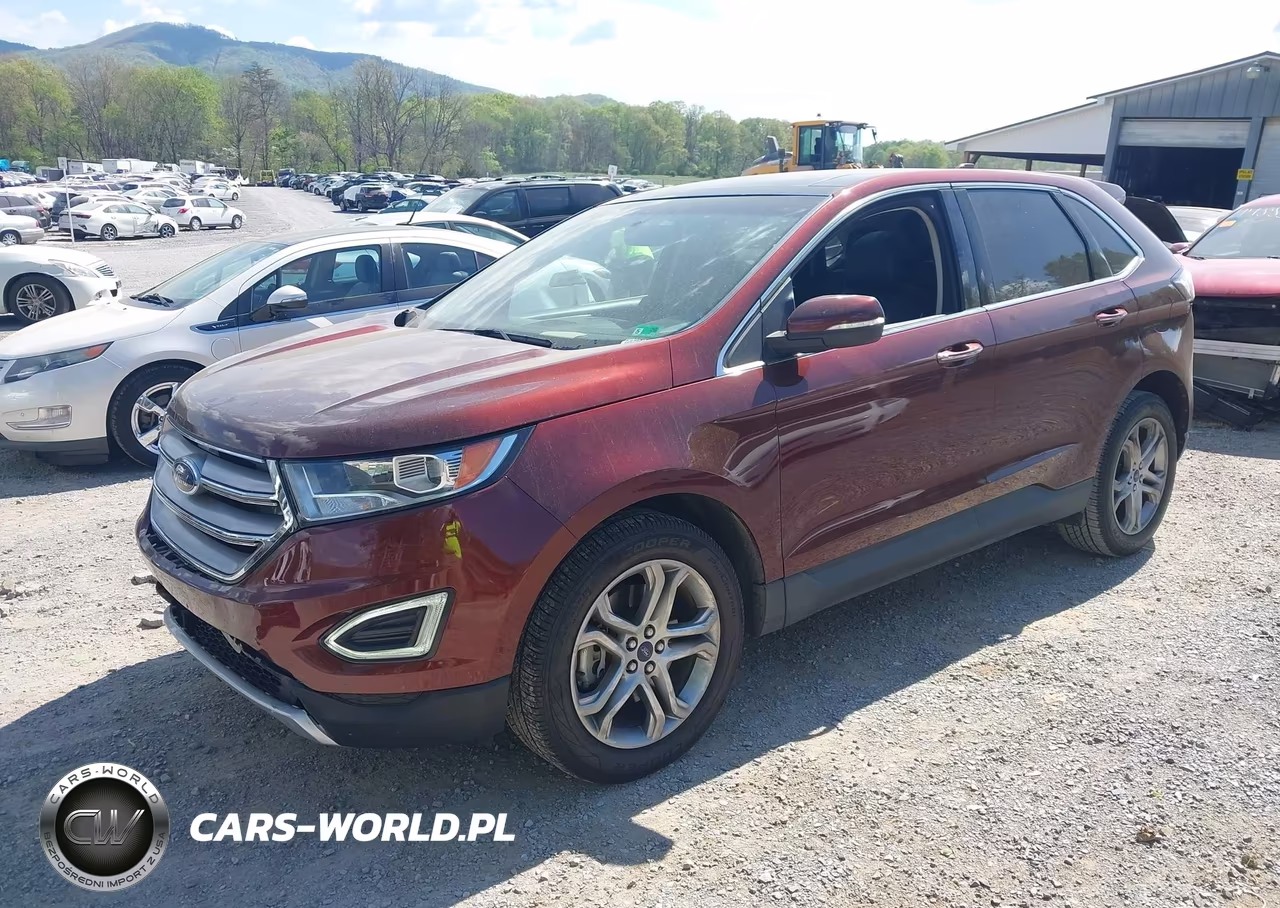 2015 Ford Edge Titanium VIN:2FMTK3K83FBB07817 - 2