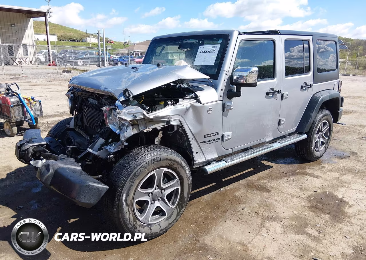 2017 Jeep Wrangler Unlimited Sport 4X4 VIN:1C4BJWDGXHL576852 - 2