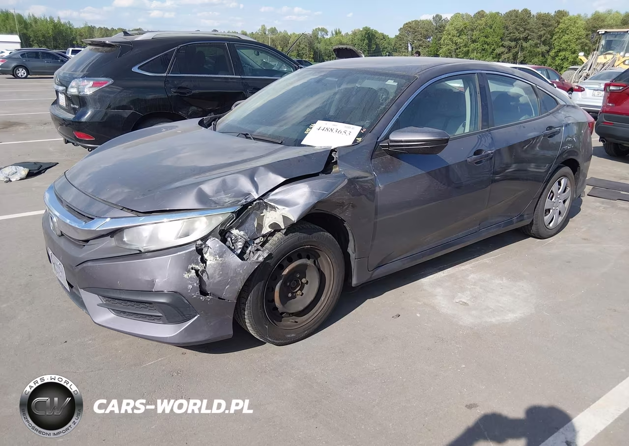 2016 Honda Civic Lx VIN:2HGFC2F56GH516824 - 2
