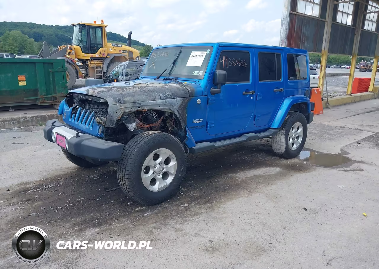 2015 Jeep Wrangler Unlimited Sahara VIN:1C4BJWEG4FL572257 - 2
