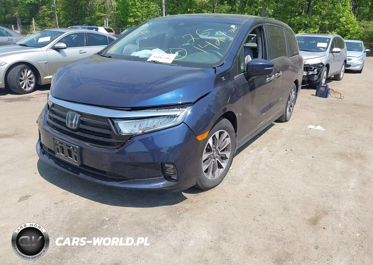 2022 Honda Odyssey Ex-L VIN:5FNRL6H70NB031373 - 2