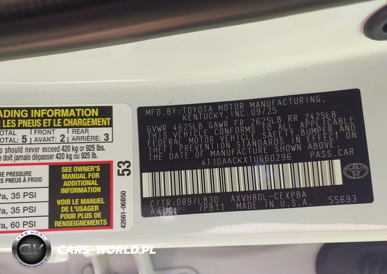 2026 Toyota Camry Xse VIN:4T1DAACKXTU660296 - 9