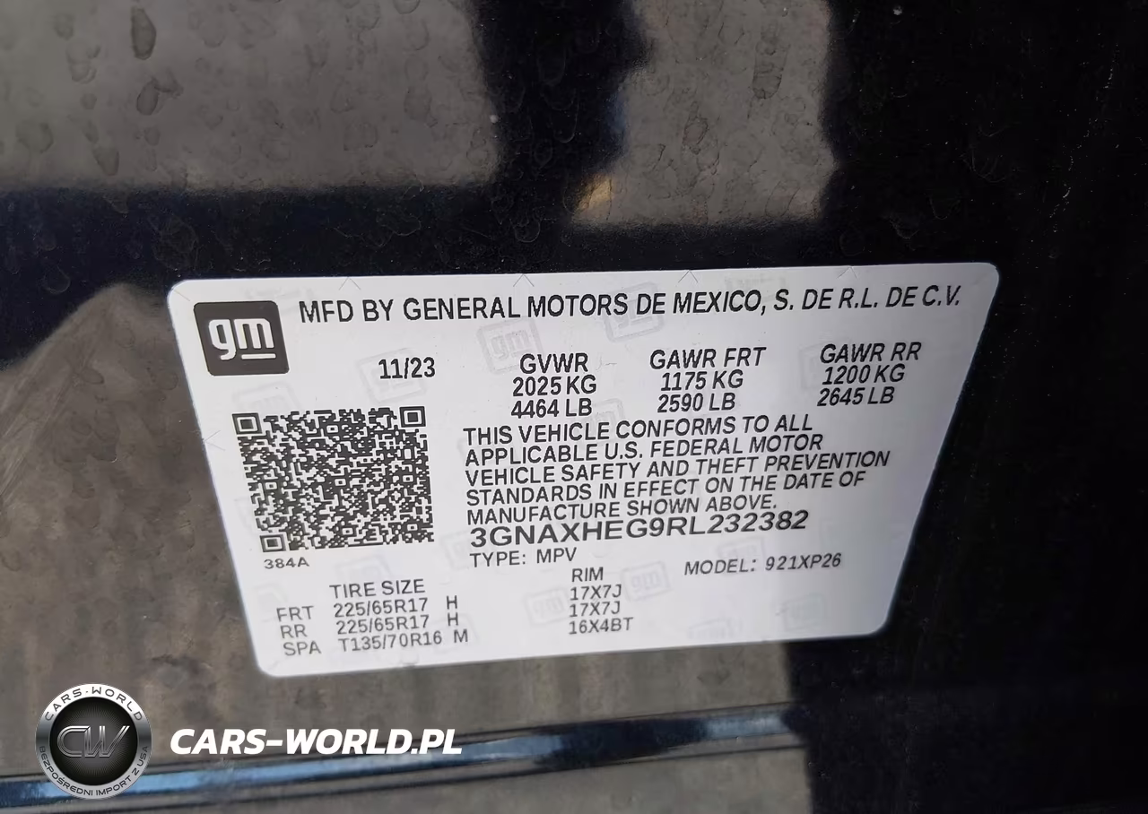 2024 Chevrolet Equinox Fwd Ls VIN:3GNAXHEG9RL232382 - 9