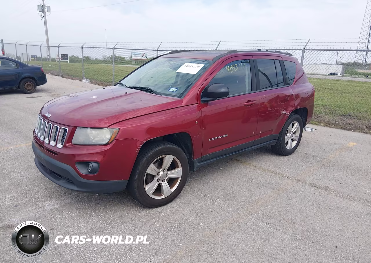 2016 Jeep Compass Sport VIN:1C4NJCBA1GD742775 - 2