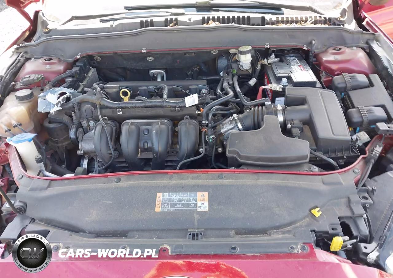 2014 Ford Fusion S VIN:3FA6P0G74ER322890 - 10