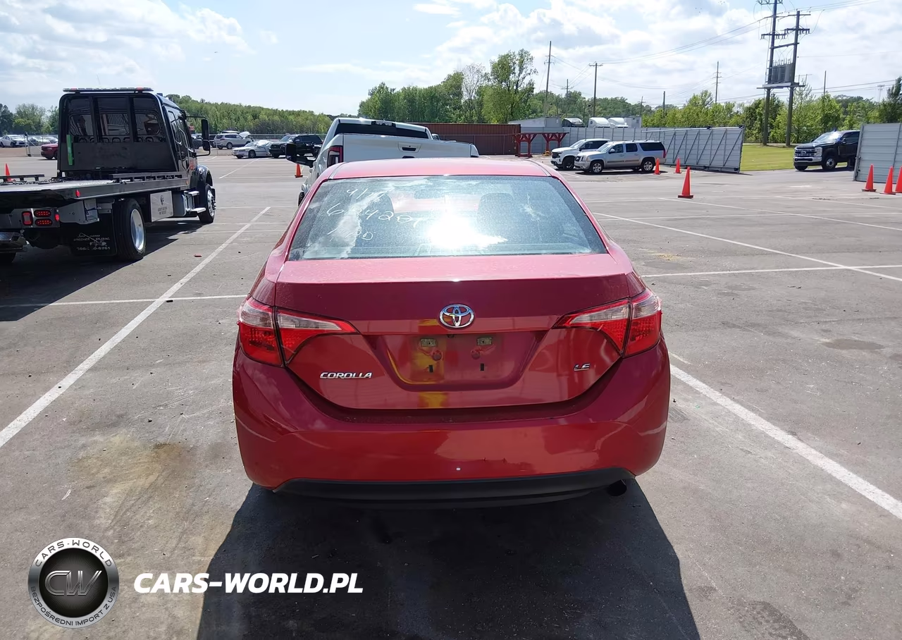 2017 Toyota Corolla Le VIN:5YFBURHE1HP624201 - 16