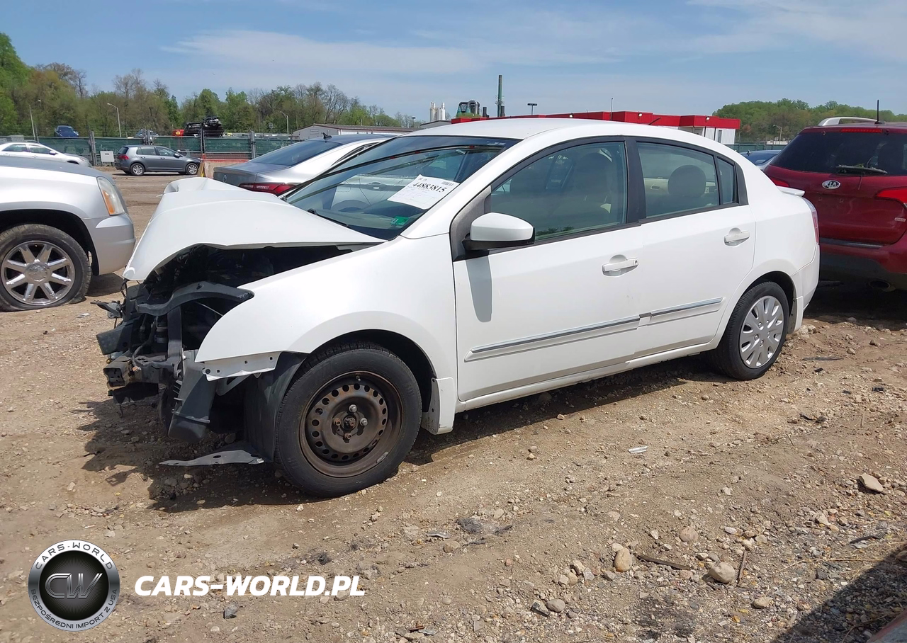 2012 Nissan Sentra 2.0 S VIN:3N1AB6AP3CL778137 - 2