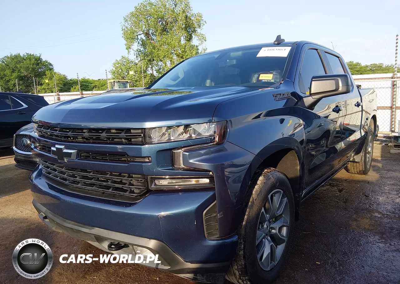 2021 Chevrolet Silverado 1500 4Wd Short Bed Rst VIN:1GCUYEED0MZ318091 - 2