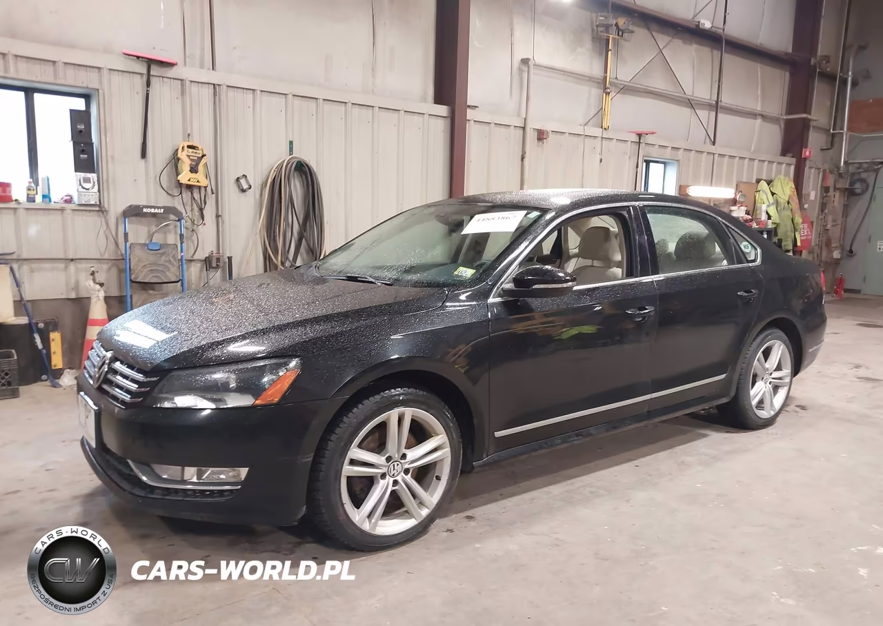 2012 Volkswagen Passat 2.0L Tdi Sel Premium VIN:1VWCN7A30CC002315 - 2