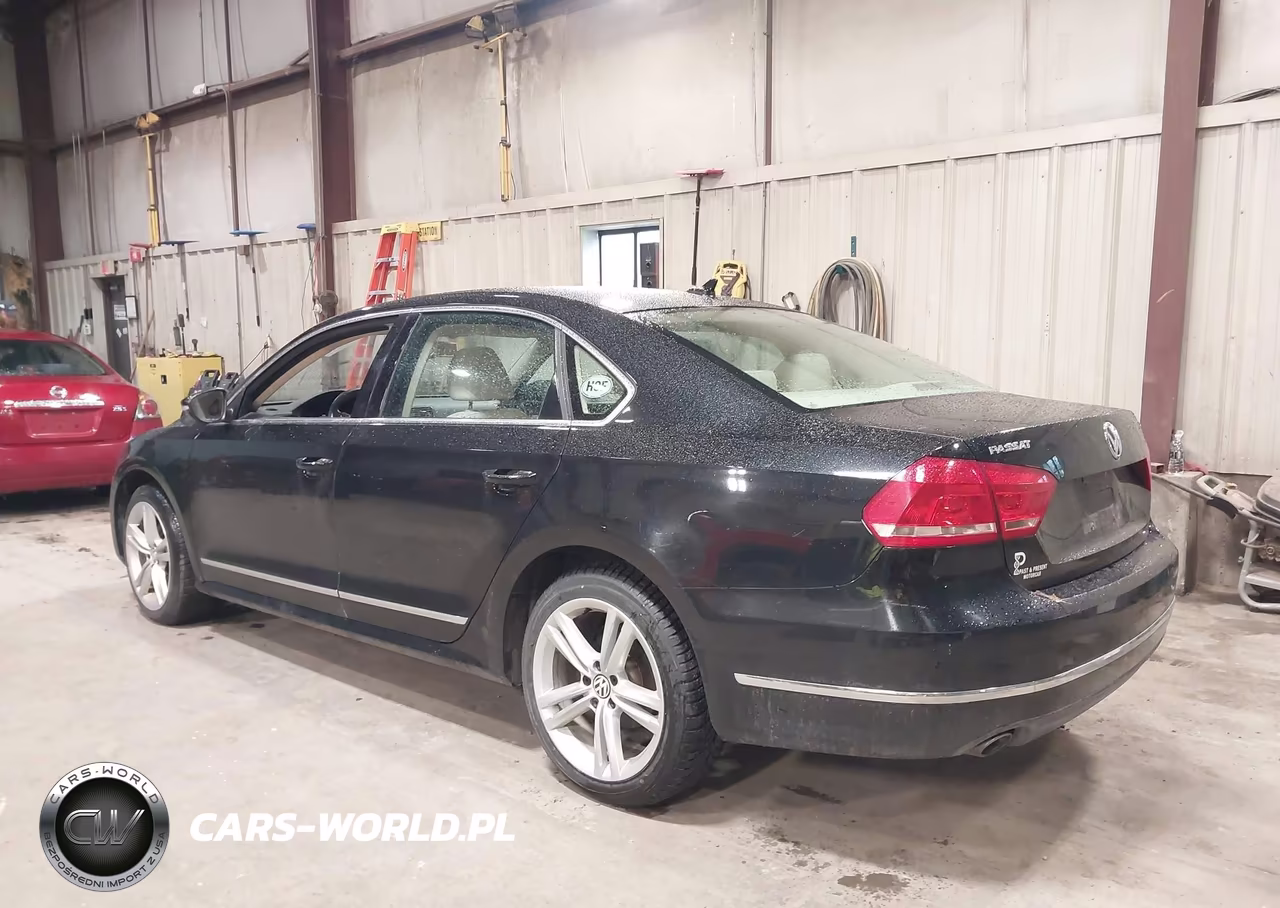 2012 Volkswagen Passat 2.0L Tdi Sel Premium VIN:1VWCN7A30CC002315 - 3