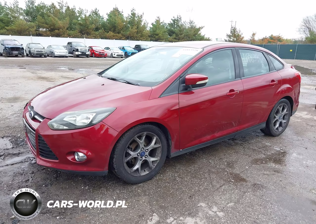 2014 Ford Focus Se VIN:1FADP3F28EL181433 - 2
