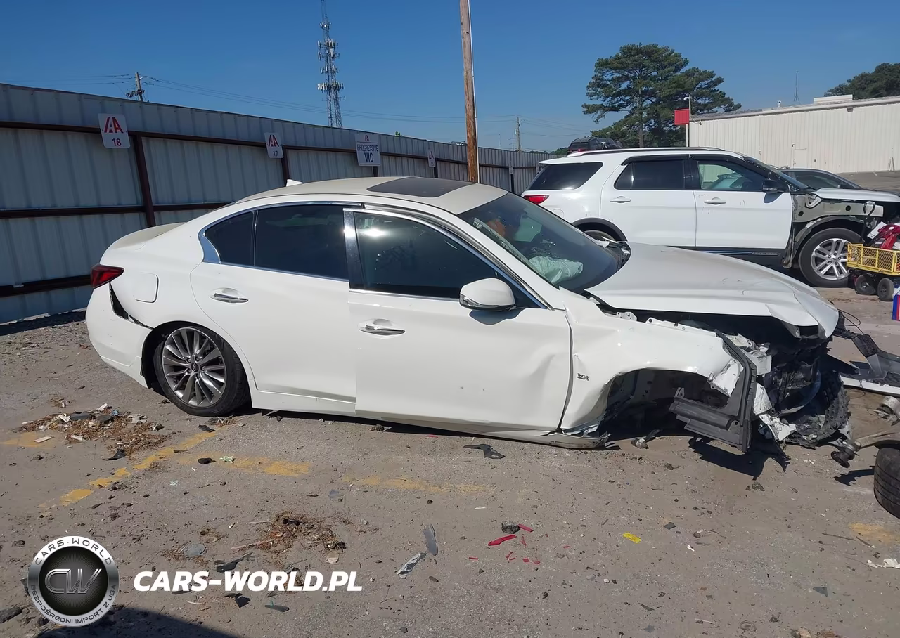 2018 Infiniti Q50 3.0T Luxe VIN:JN1EV7APXJM592421 - 12