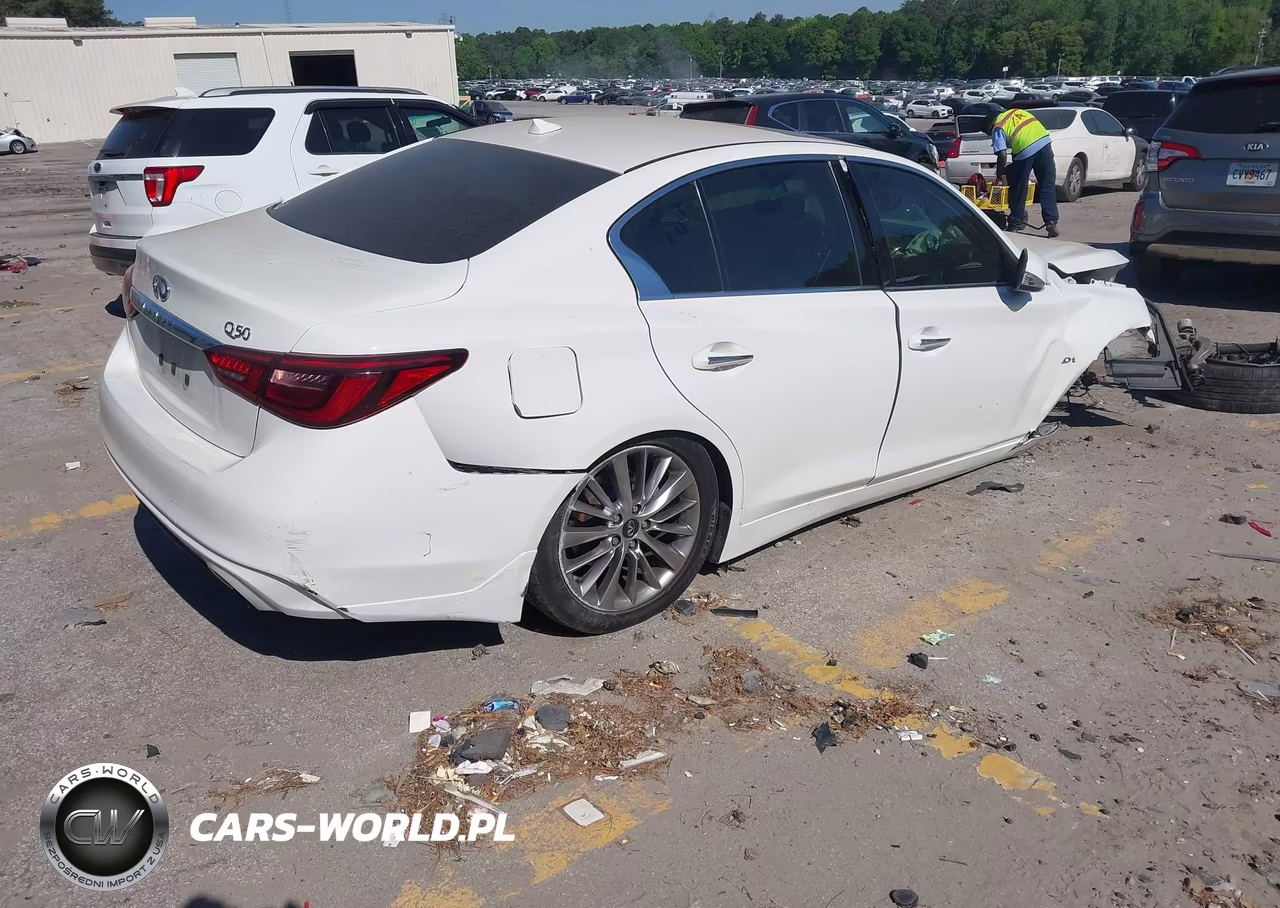 2018 Infiniti Q50 3.0T Luxe VIN:JN1EV7APXJM592421 - 4