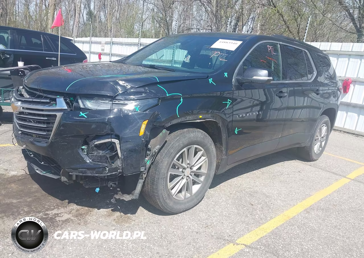 2022 Chevrolet Traverse Awd Lt Cloth VIN:1GNEVGKW4NJ151661 - 2