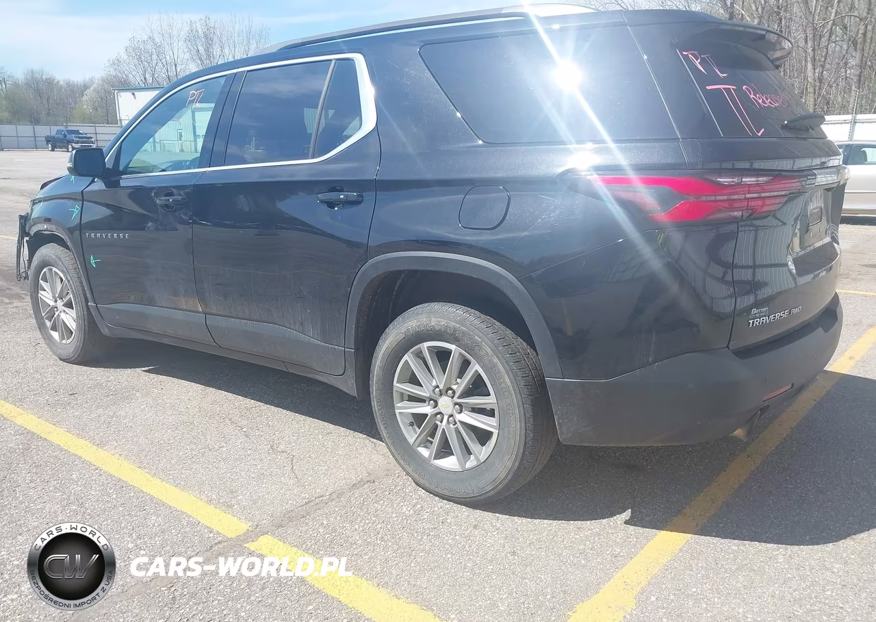 2022 Chevrolet Traverse Awd Lt Cloth VIN:1GNEVGKW4NJ151661 - 3