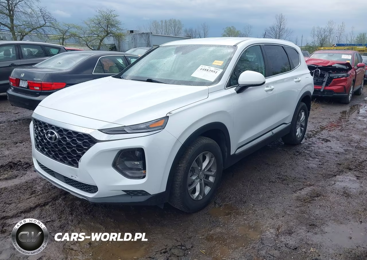 2019 Hyundai Santa Fe Se VIN:5NMS2CAD0KH049255 - 2