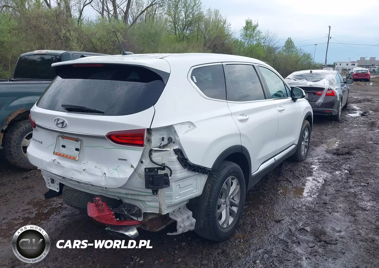2019 Hyundai Santa Fe Se VIN:5NMS2CAD0KH049255 - 4