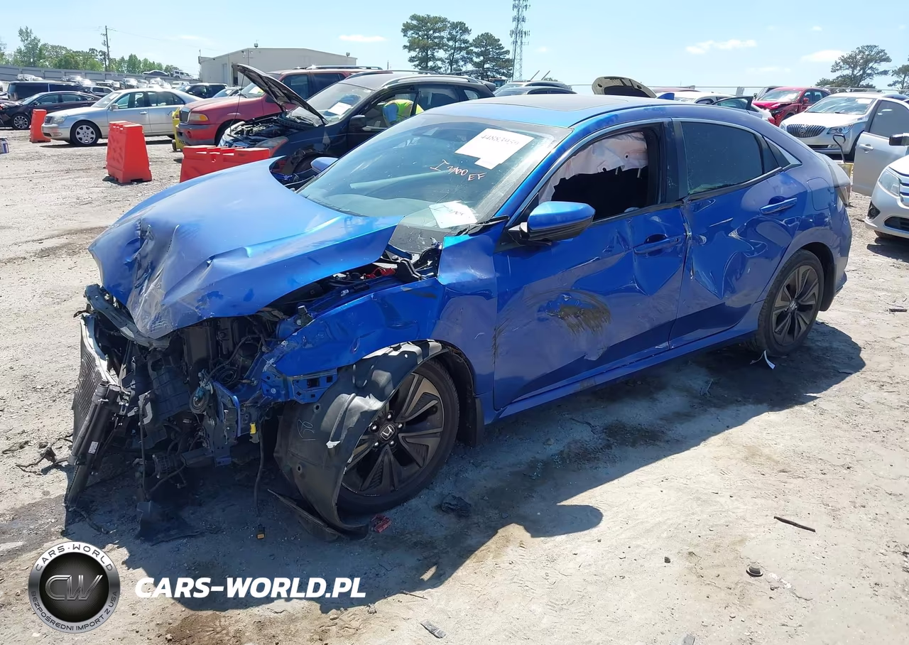 2019 Honda Civic Ex VIN:SHHFK7H62KU226808 - 2