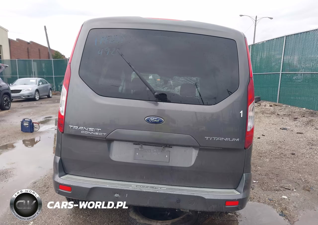 2017 Ford Transit Connect Titanium VIN:NM0AE8G74H1308105 - 17
