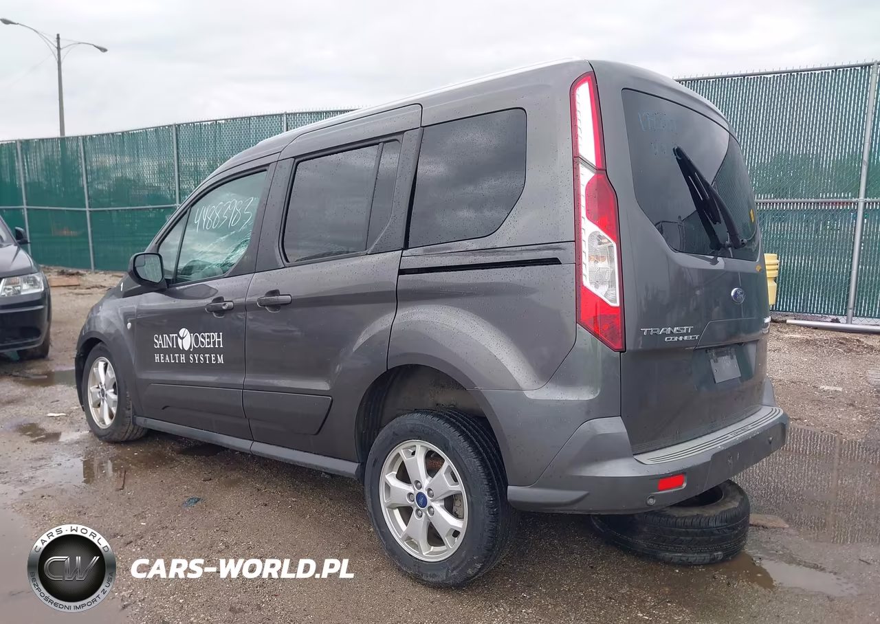 2017 Ford Transit Connect Titanium VIN:NM0AE8G74H1308105 - 3