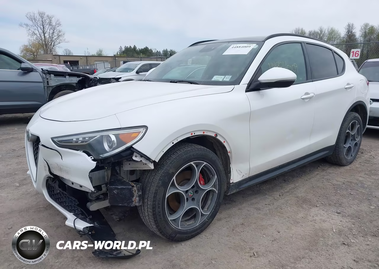 2018 Alfa Romeo Stelvio Ti Sport Awd VIN:ZASFAKNN0J7C00285 - 2